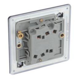 LAP  20A 16AX 2-Gang 2-Way Toggle Switch  Slate Grey