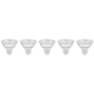 LAP  GU5.3 MR16 LED Light Bulb 345lm 3.4W 5 Pack