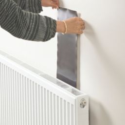 Warmroom 195mm x 500mm Radiator Heat Reflector Foil 6 Pack