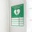Essentials "Automated External Defibrillator Trained Personnel" Sign 210mm x 148mm