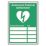 Essentials "Automated External Defibrillator Trained Personnel" Sign 210mm x 148mm