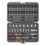Magnusson  3/8" Drive Mixed Socket Set 46 Pieces
