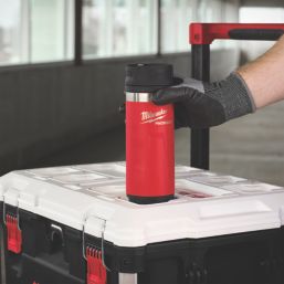 Milwaukee Packout Bottle with Sip Lid 532ml Red
