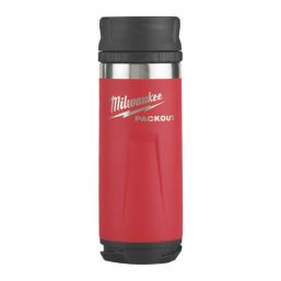 Milwaukee Packout Bottle with Sip Lid 532ml Red
