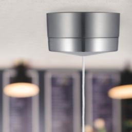 LAP  6A 2-Way Ceiling Switch Brushed Steel