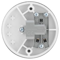 LAP  6A 2-Way Ceiling Switch Brushed Steel