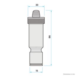 Reliance Valves AVEN300001 Air Vent Brass