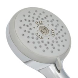 Highlife Bathrooms  Shower Handset & Hose Kit Chrome/Grey