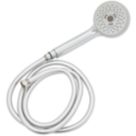 Highlife Bathrooms  Shower Handset & Hose Kit Chrome/Grey