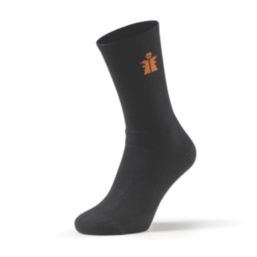Scruffs  Worker Socks Black 7-9.5 3 Pairs