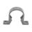 FloPlast  Pipe Clips Grey 40mm 20 Pack