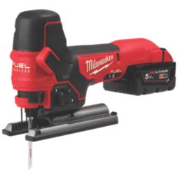 Milwaukee M18FBJS-502X FUEL 18V 2 x 5.0Ah Li-Ion RedLithium Brushless Cordless Jigsaw