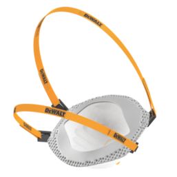 DEWALT  Moulded FFP3 NR D Valved Disposable Masks P3 10 Pack