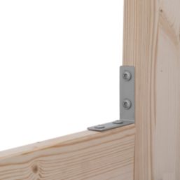 Magnodur Chair Brackets Silver 25mm x 25mm x 15mm 10 Pack