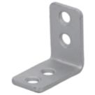 Magnodur Chair Brackets Silver 25mm x 25mm x 15mm 10 Pack