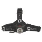 Elwis Blaze PRO H380  LED Headtorch Black 380lm