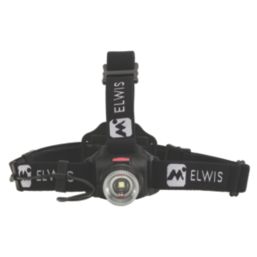 Elwis Blaze PRO H380  LED Headtorch Black 380lm