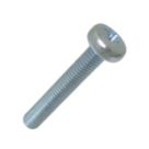Easyfix Bright Zinc-Plated Pan Machine Screws M5 x 30mm 25 Pack