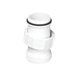 McAlpine T12A-3 1 1/2" BSP Coupler White 40mm x 40mm