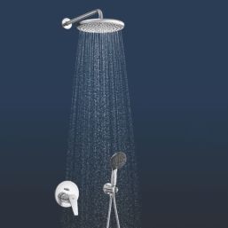 Grohe Start Edge HP Rear-Fed Concealed Chrome  Shower System