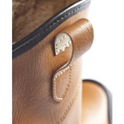 Site Gravel Size 10  Tan  Steel Toe Cap Safety Rigger Boots