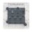 Hager Sollysta WMPS3PIF 10A 1-Gang 2P+E Fan Isolator Switch White