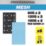 Trend Pro Mesh AB/133/M7/P 80, 120 & 180 Grit Mesh Multi-Material 80 x 133 Sanding Pads with Pad Saver  x  7 Pack