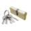 Smith & Locke Fire Rated 1 Star Double Double Cylinder Lock 40-50 (90mm) Polished Brass