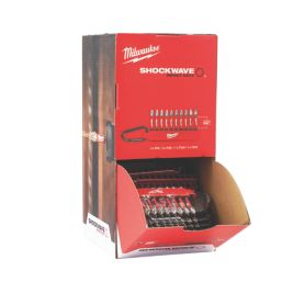 Milwaukee Shockwave 2mm Round Shank Mixed Screwdriver Bit Set 10 Pieces