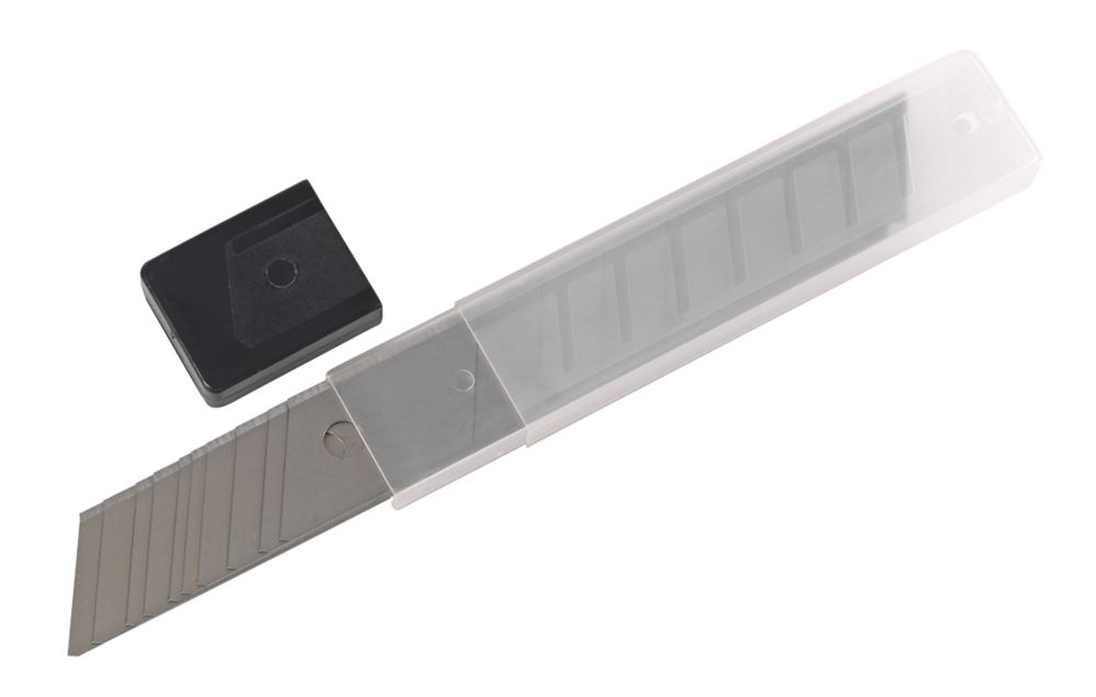 Essentials 17.7mm SnapOff Knife Blades 10 Pack Screwfix