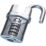 Squire Vulcan Weatherproof Closed Shackle Combination  High Security Padlock Blue/Chrome 50mm