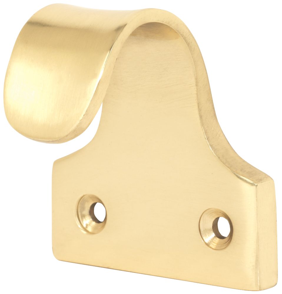 Sash Lift Polished Brass 50 x 55mm 4 Pack | Window Fittings | Screwfix.ie