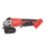 Milwaukee M18 BLSAG115XPD-402X 18V 2 x 4Ah Li-Ion RedLithium 4½" Brushless Cordless Angle Grinder