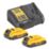 DEWALT DCF922D2T-GB 18V 2 x 2.0Ah Li-Ion XR Brushless Cordless Compact Impact Wrench