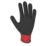 Site  Gloves Red / Black Medium