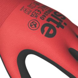 Site  Gloves Red / Black Medium