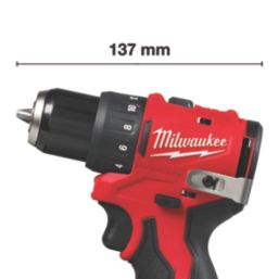 Milwaukee M12BLDDRC-202C 12V 2 x 2.0Ah Li-Ion RedLithium Brushless Cordless Drill Driver