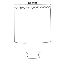 Bosch Progressor for Multi-Material Holesaw 51mm