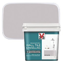 V33   Rye Brown  Wall Tile & Panelling Paint 750ml