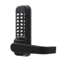 Codelocks  Push-Button Lock & Mortice Latch with Code-Free Mode 57mm Matt Black