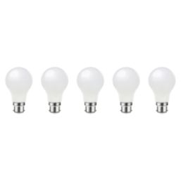 LAP  BC A60 LED Light Bulb 806lm 7.3W 5 Pack