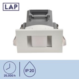 LAP Portunes Adjustable Square LED Downlight White 2.1W 180lm
