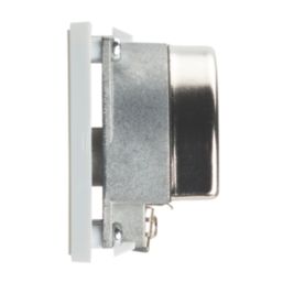 Contactum Media Modular Coaxial TV / FM Socket White