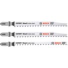 Bosch Expert T 308 Wood 2-Side Clean Jigsaw Blades 3 Pack