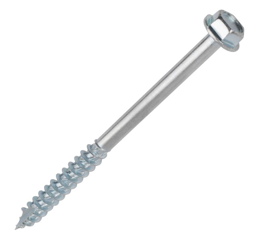 TurboCoach Hex Flange SelfDrilling Coach Screws M6 x 70mm 100 Pack