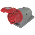 Amphenol 32A 3P+E Socket 415V