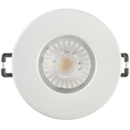 Collingwood DT4 Fixed  Fire Rated LED Downlight Matt White 4.6W 460lm