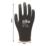 Site SWG420 PU Palm Gloves Black Large 10 Pack
