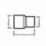 Flomasta  Copper End Feed Reducing Couplers 15mm x 10mm 10 Pack