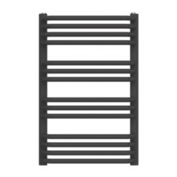 Flomasta U-Shape 760mm x 500mm 1402BTU Black Vertical Designer Radiator